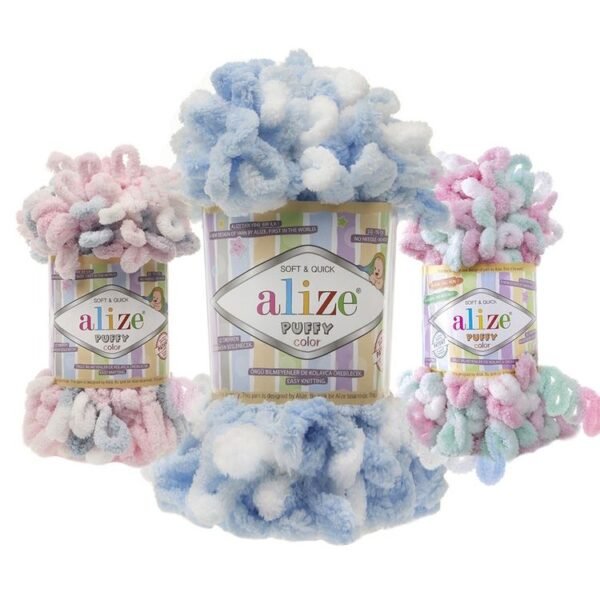 Alize Puffy Color (5 vnt)