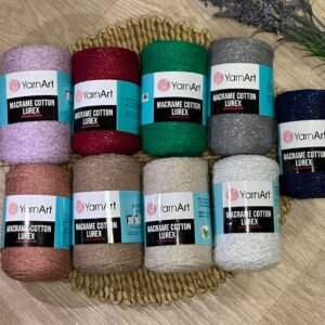 YarnArt Macrame Cotton Lurex