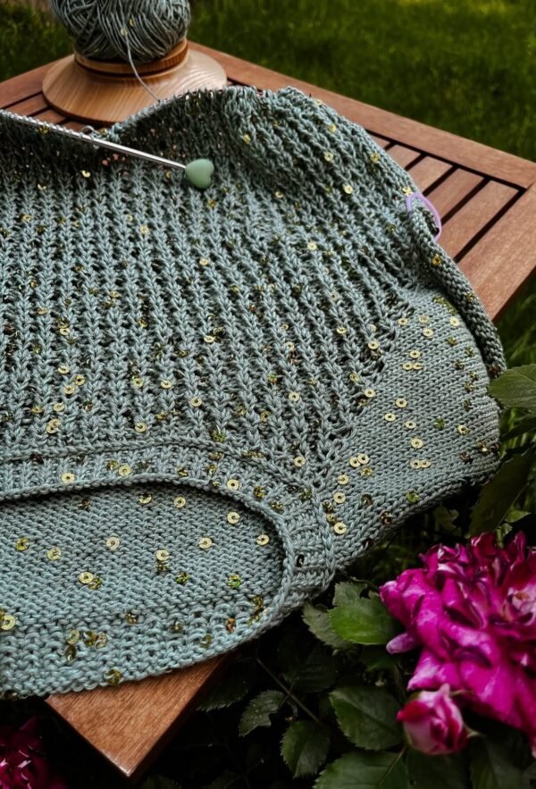YarnArt Cotton Gold Paillettes