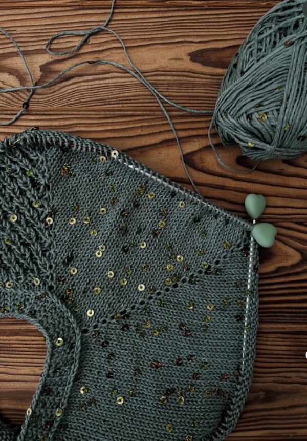 YarnArt Cotton Gold Paillettes